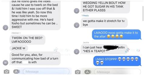 jackies texts leaked|Jackie Texts ‘Love Is Blind’ Season 4, Leaked Marshall Messages